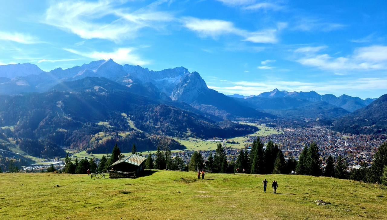 Ferienwohnung Blickfang Garmisch-Partenkirchen Ngoại thất bức ảnh